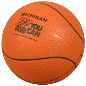 Promotional Stress Balls: Basketball Stress Balls